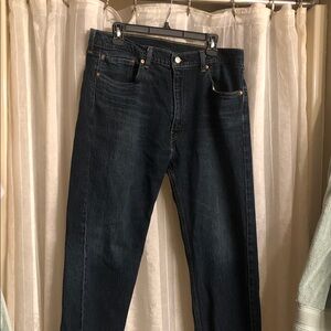Levi's Dark Blue Men's Straight Jeans